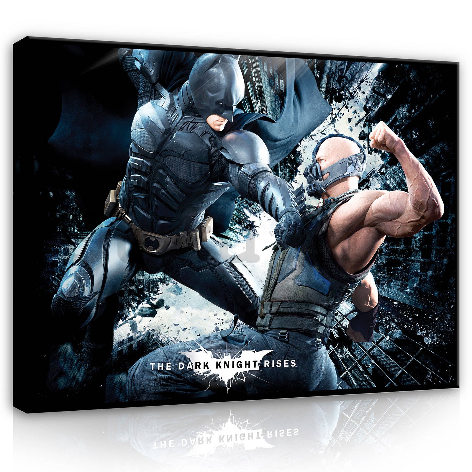 Vászonkép: Batman & Bane - 100x75 cm