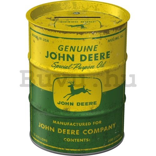 Fém hordó-persely: John Deere Special Purpose Oil