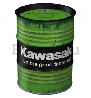 Fém hordó-persely: Kawasaki Let the good times roll