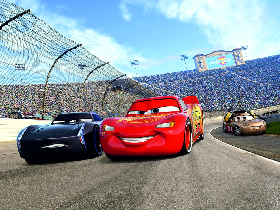 Vlies fotótapéta: Cars (race) - 360x270 cm