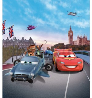 Vlies fotótapéta: Cars in London - 180x202 cm