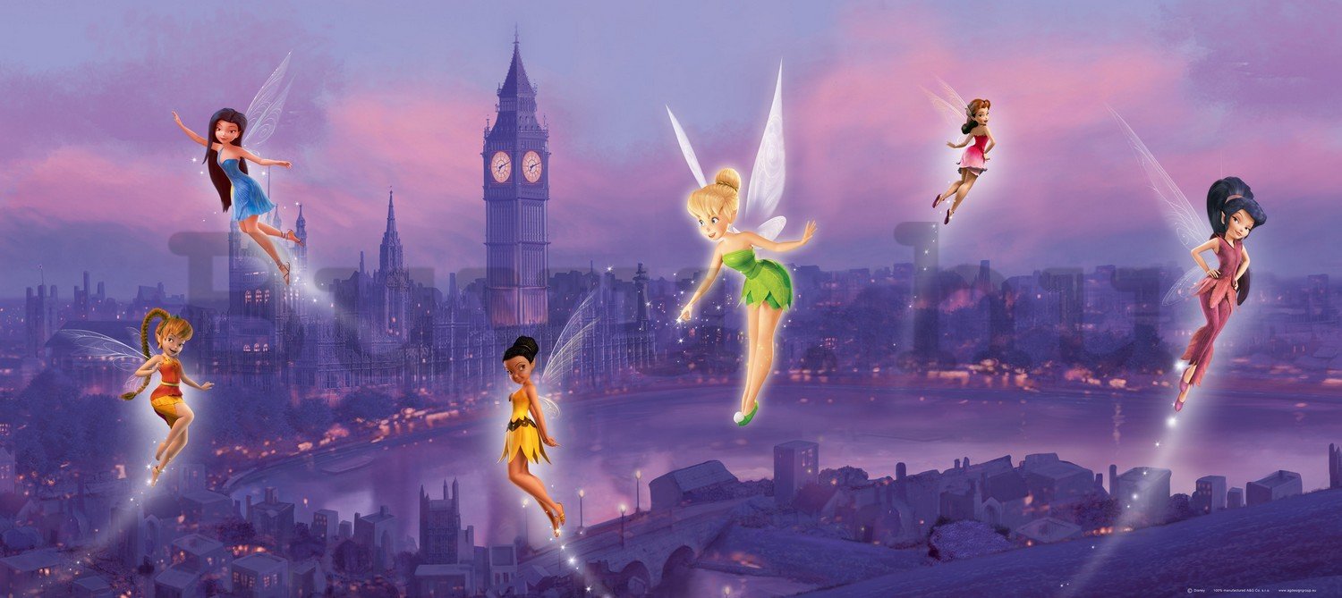 Vlies fotótapéta: Disney fairies (panoráma)  - 202x90 cm