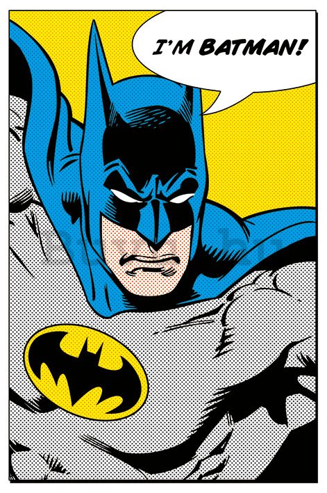 Plakát - Batman (I'm Batman) 