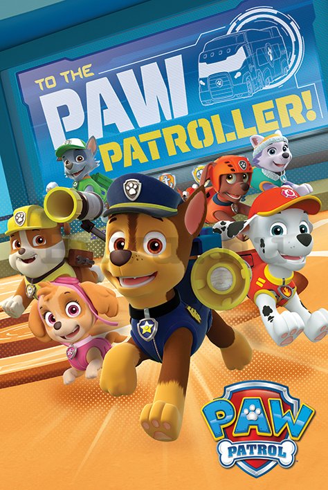 Plakát - Paw Patrol (To The Paw Patroller) 