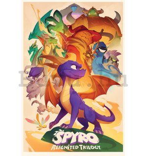 Plakát - Spyro (Animated Style) 