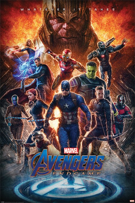 Plakát - Avengers: Endgame (Whatever it Takes) 