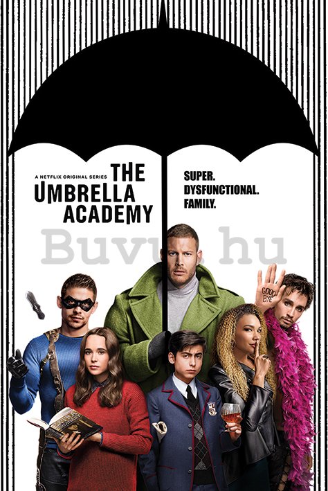 Plakát - The Umbrella Academy (Super Dysfunctional Family) 