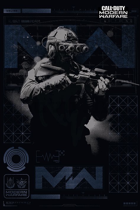 Plakát - Call of Duty: Modern Warfare (Elite) 