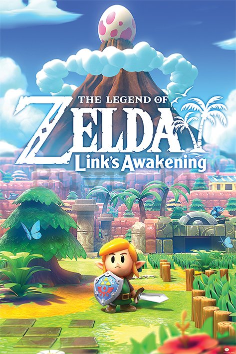 Plakát - The Legend Of Zelda (Links Awakening) 