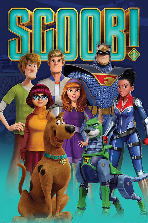 Plakát - Scoob! (Scooby Gang and Falcon Force) 