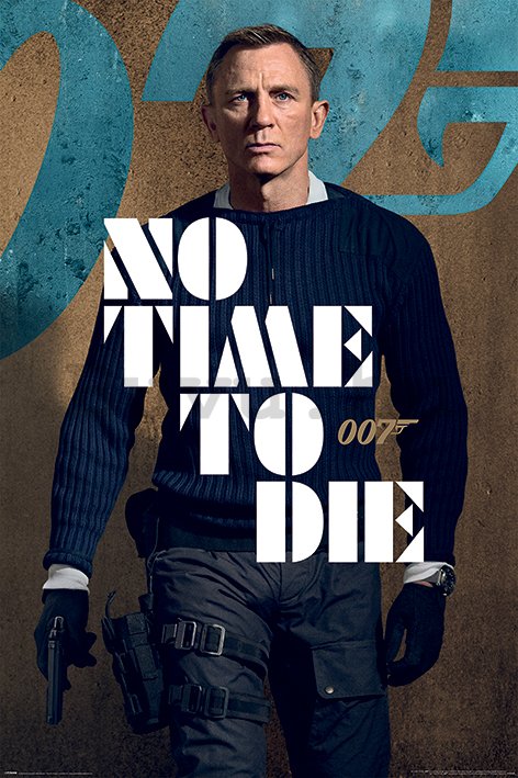 Plakát - James Bond (No Time To Die - James Stance) 