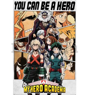 Plakát - My Hero Academia (Be a Hero)
