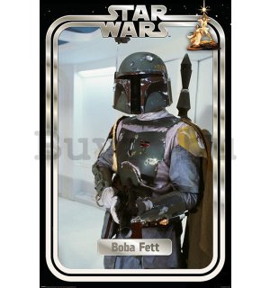 Plakát - Star Wars (Boba Fett Retro Packaging)