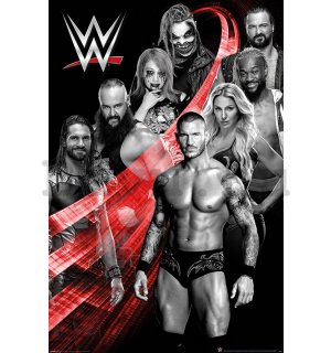 Plakát - WWE (Superstars Swoosh) 