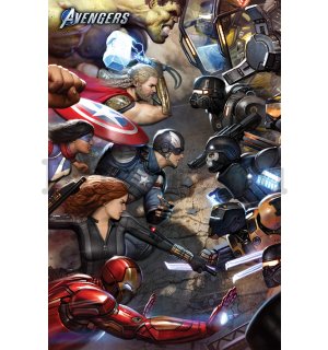 Plakát - Avengers Gamerverse (Face Off)