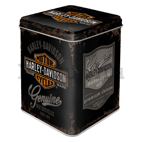 Teás fémdoboz - Harley-Davidson Genuine