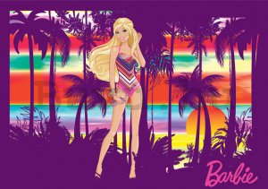 Fotótapéta: Barbie (3) - 254x368 cm