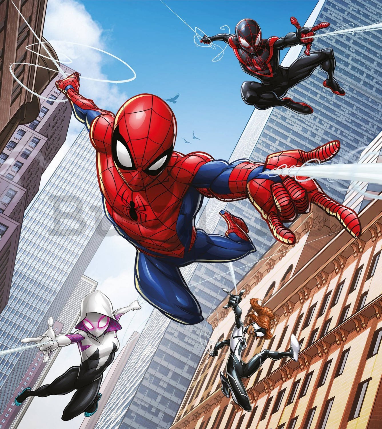 Vlies fotótapéta: Spiderman Spider-Verse (2) - 180x202 cm
