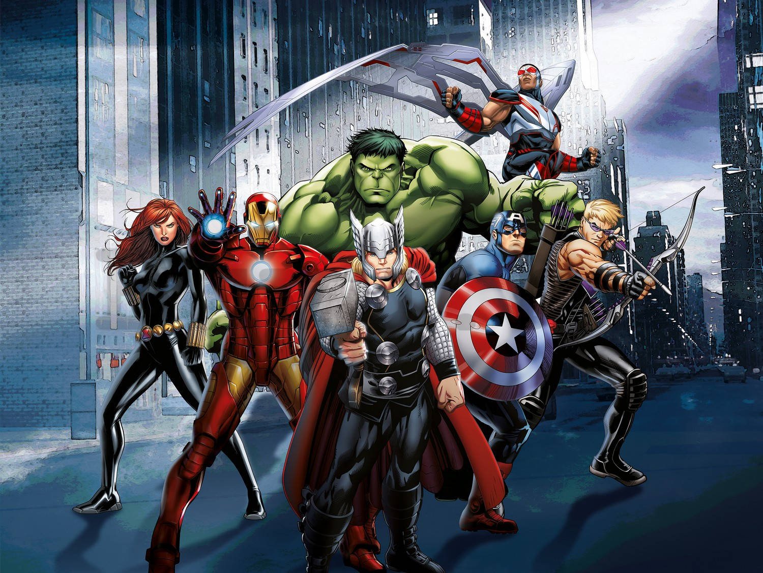 Vlies fotótapéta: Avengers (5) - 360x270 cm