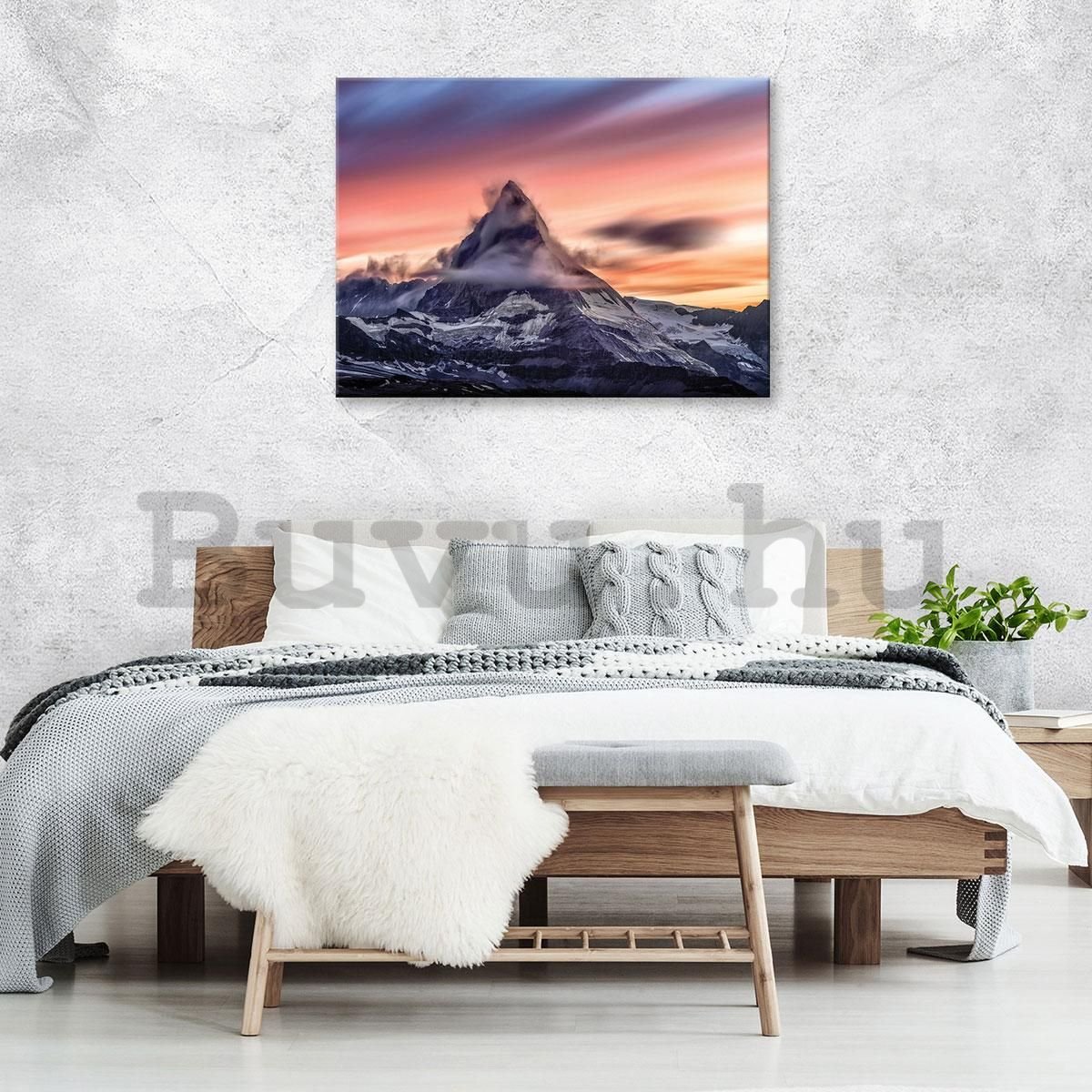 Vászonkép: Matterhorn (1) - 100x75 cm