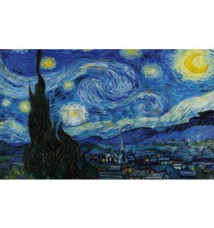 Vlies fotótapéta: Vincent Van Gogh, A csillagos éjszaka - 152,5x104 cm