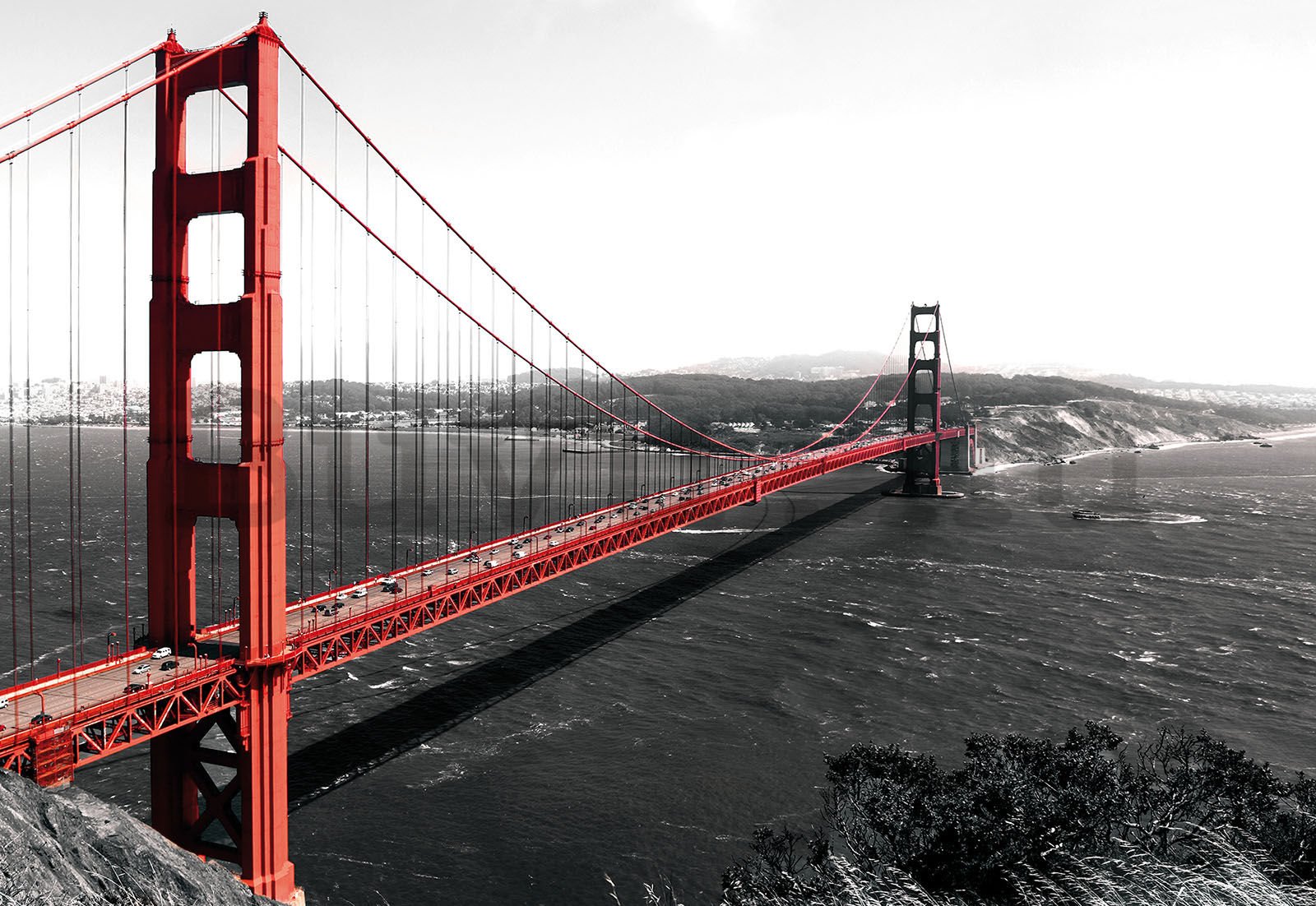 Vlies fotótapéta: Golden Gate Bridge (1) - 104x70,5 cm