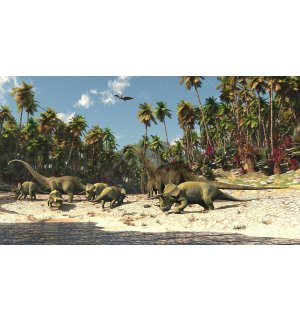 Vlies fotótapéta: Dinoszauruszok - 208x146 cm
