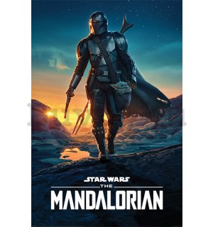 Plakát Star Wars The Madalorian (Nightfall)