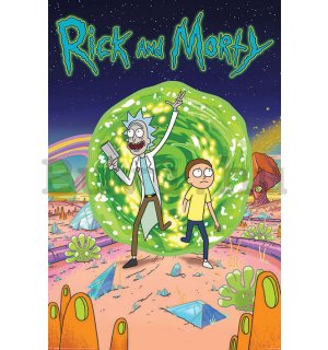 Plakát Rick And Morty (Portal)