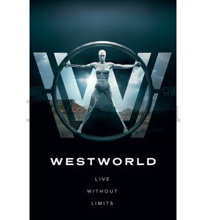 Plakát Westworld (Live Without Limits)