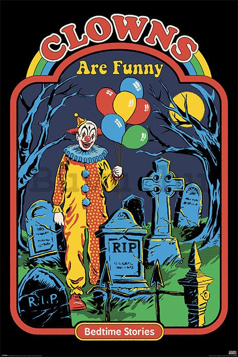 Plakát Steven Rhodes (Clowns Are Funny)