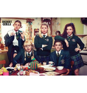 Plakát Derry Girls (Kitchen)