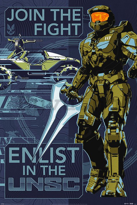 Plakát Halo Infinite (Join The Fight)