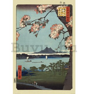 Plakát Hiroshige, Masaki & Suijin Grove