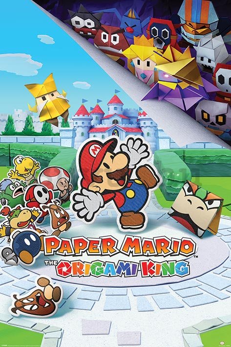 Plakát Paper Mario (The Origami King)