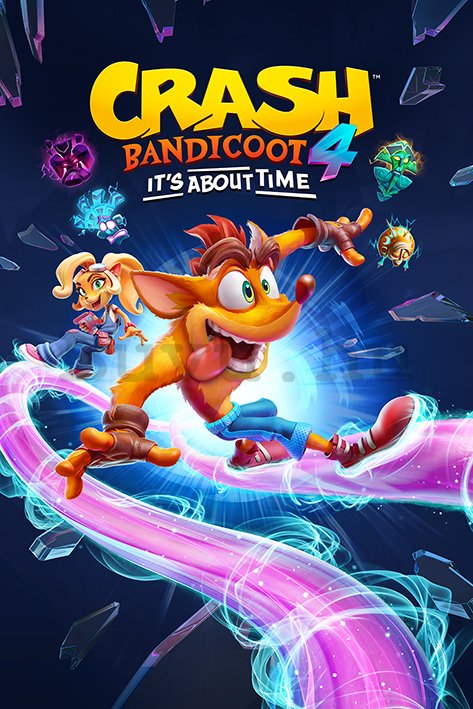 Plakát Crash Bandicoot 4 (Ride)
