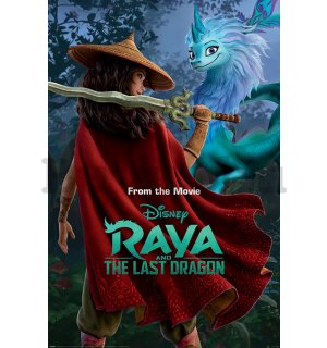 Plakát Raya And The Last Dragon (Warrior In The Wild)