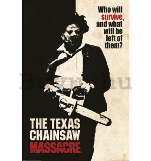 Plakát Texas Chainsaw Massacre (Who Will Survive?)