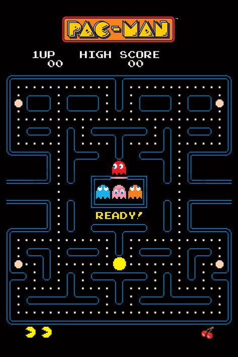 Plakát Pac-Man (Maze)