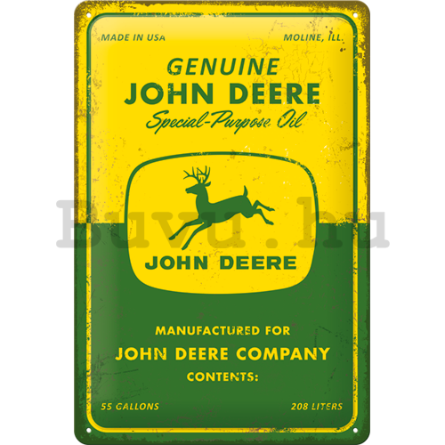 Fémtáblák: John Deere (Special Purpose Oil) - 20x30 cm