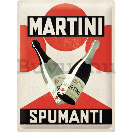 Fémtáblák: Martini Spumanti - 30x40 cm