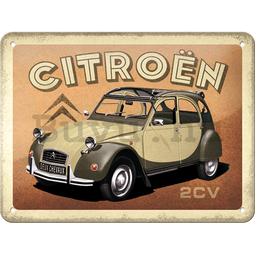 Fémtáblák: Citroën 2CV - 20x15 cm