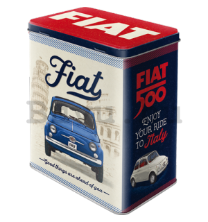 Fémdoboz L - Fiat 500 (Good things are ahead of you)