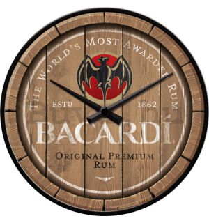 Retró óra - Bacardi (logo)