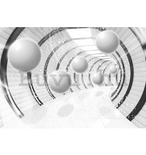 Vlies fotótapéta: Gömbök az alagútban - 152,5x104 cm