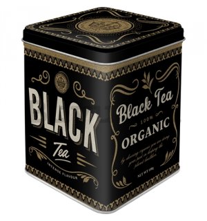Teás fémdoboz - Black Tea