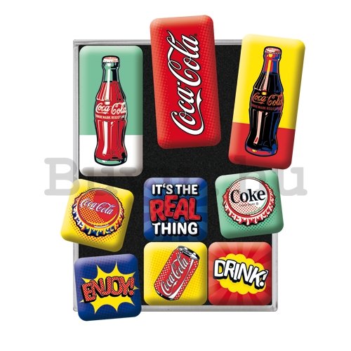 Mágnes készlet - Coca-Cola Pop Art