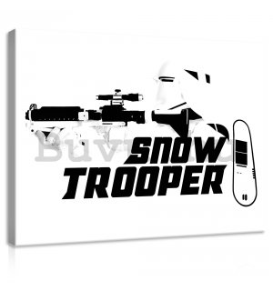 Vászonkép: Star Wars Snow Trooper - 100x75 cm