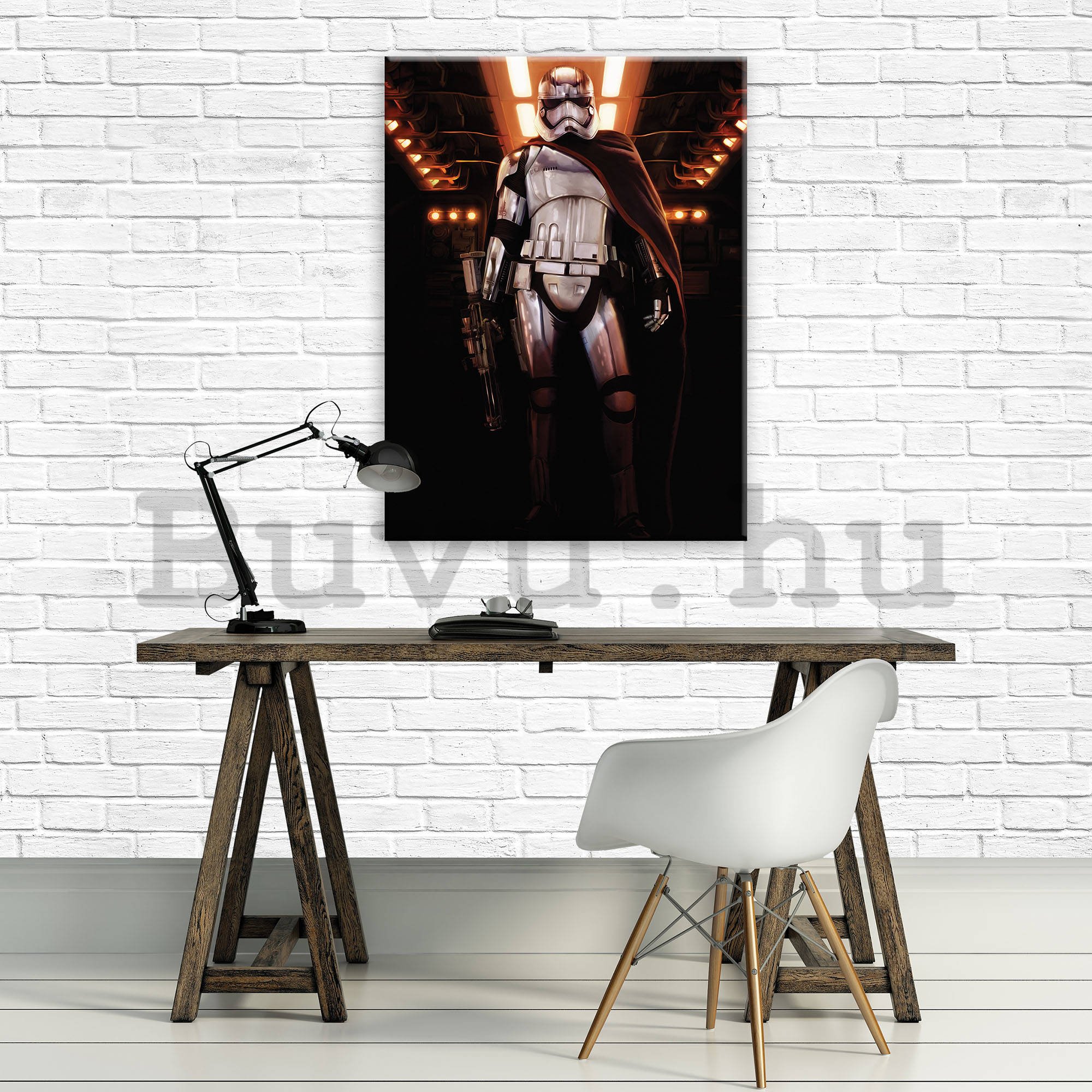 Vászonkép: Star Wars Captain Phasma (1) - 75x100 cm