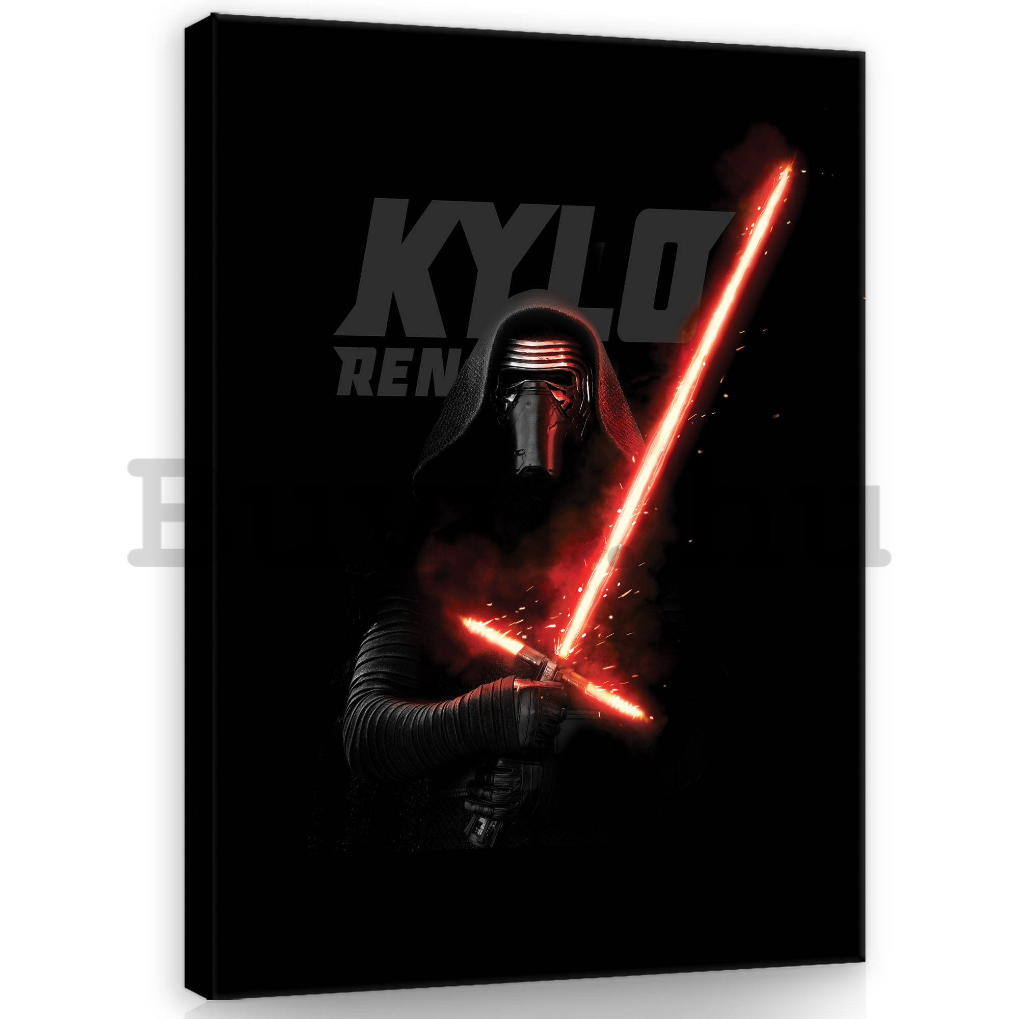 Vászonkép: Star Wars Kylo Ren Poster - 100x75 cm